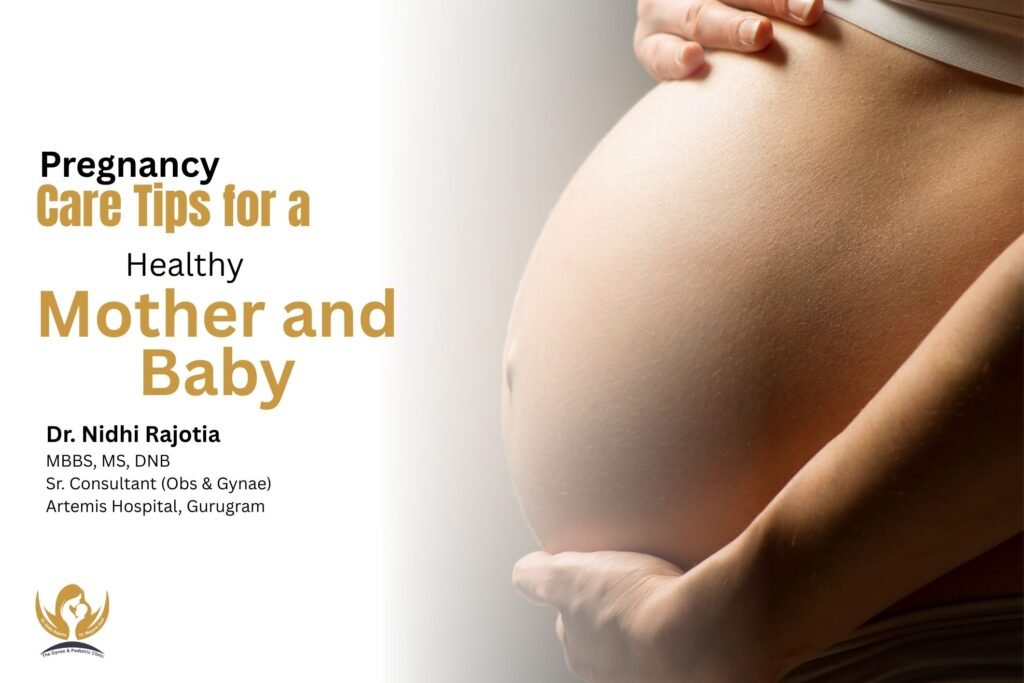pregnancy care tips for a healthy mother and baby